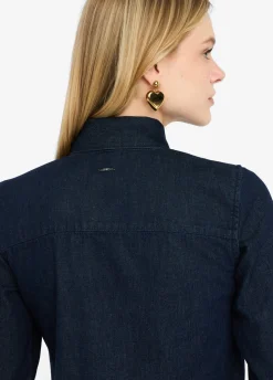 Abito chemisier in denim