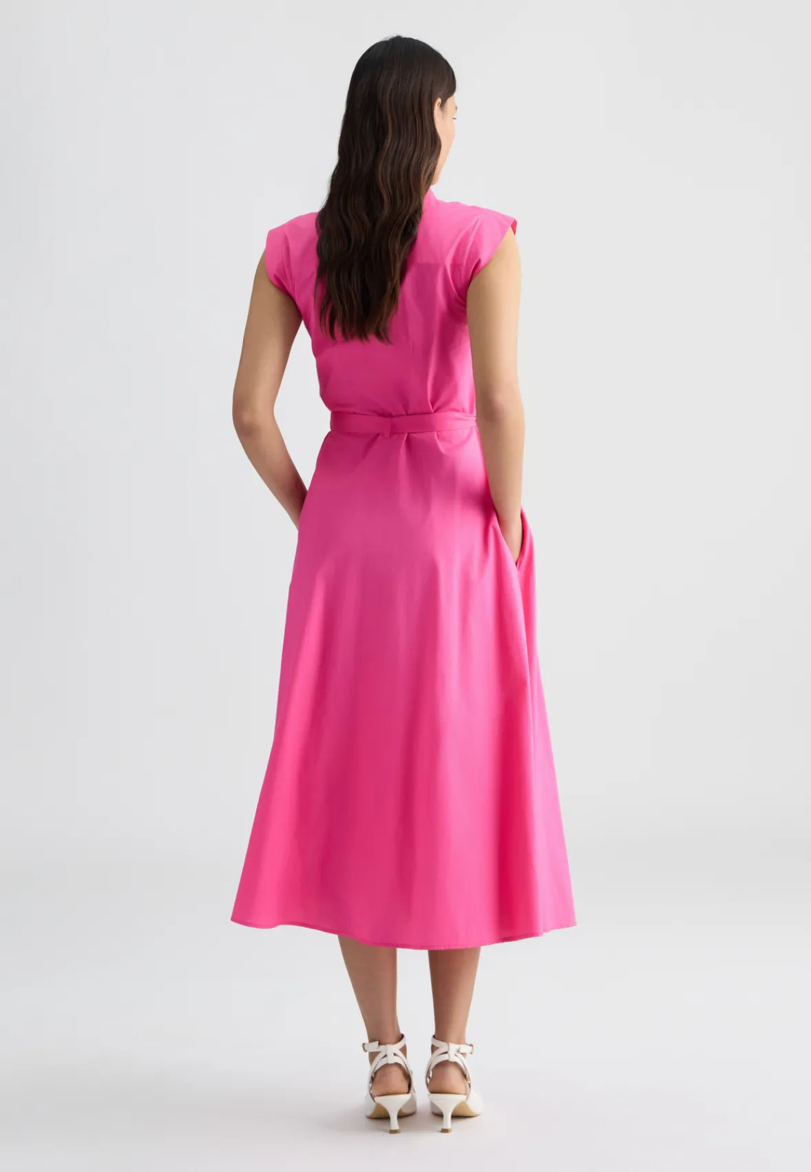Abito chemisier in popeline