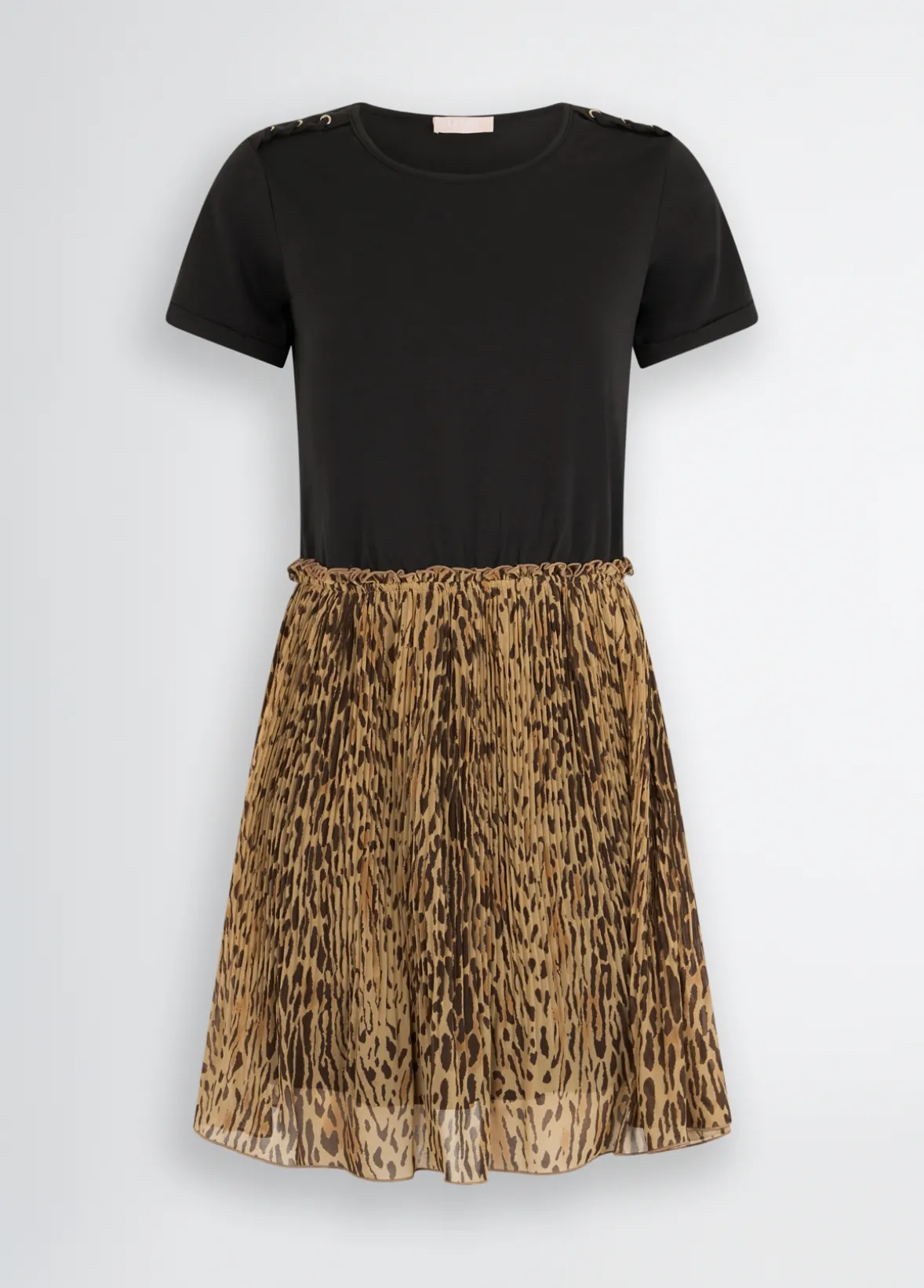 Abito con stampa animalier