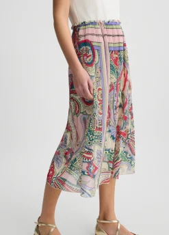 Abito con stampa foulard