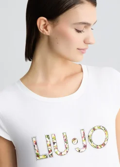 Abito corto con logo