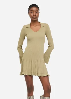 Abito corto in maglia
