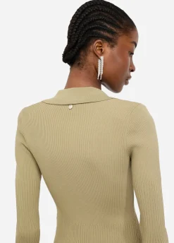 Abito corto in maglia