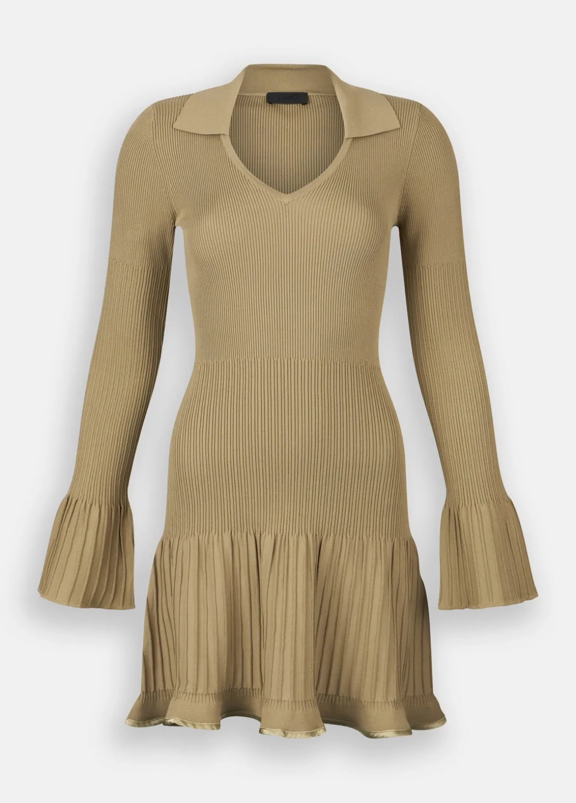 Abito corto in maglia