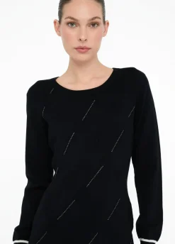 Abito corto in maglia