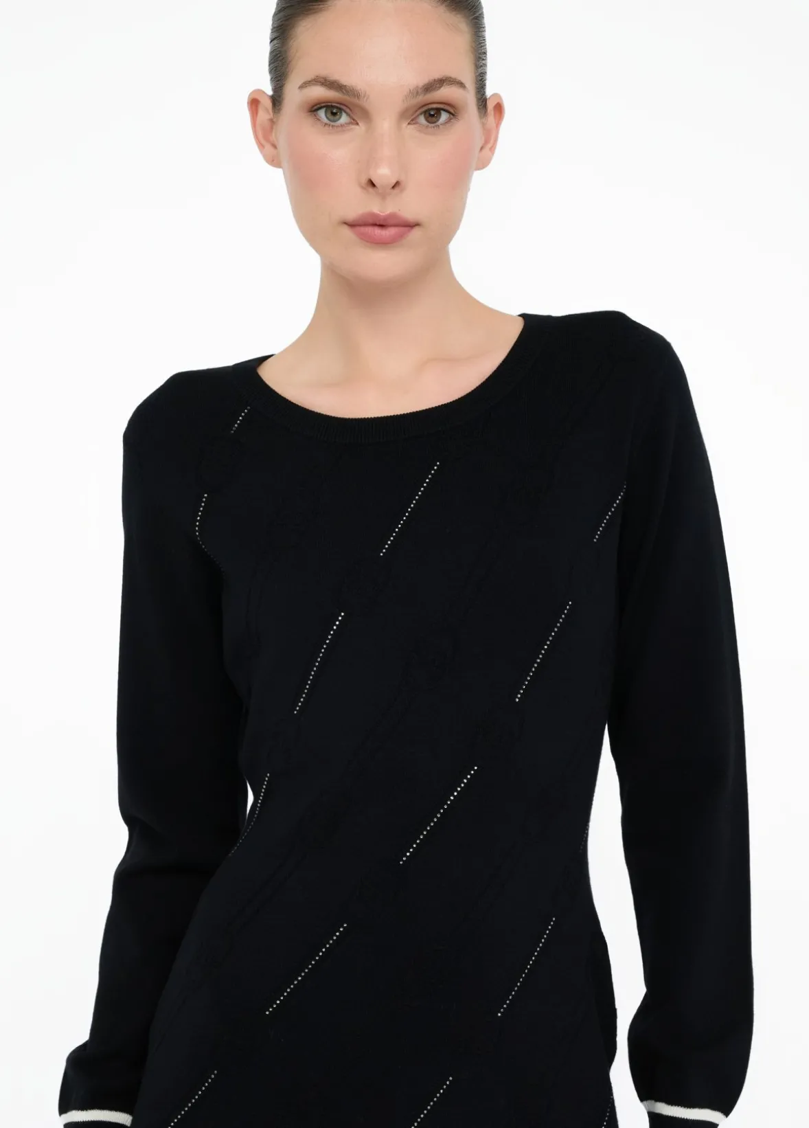 Abito corto in maglia