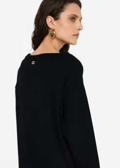 Abito corto in maglia