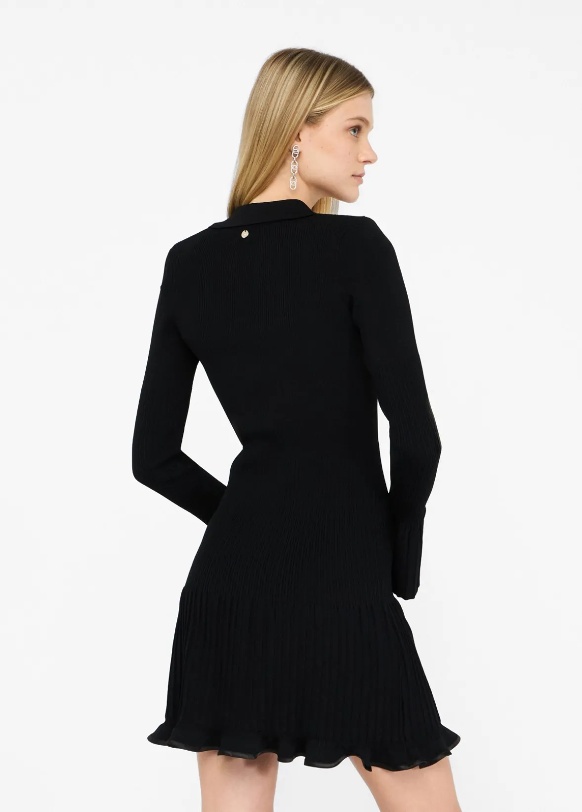Abito corto in maglia