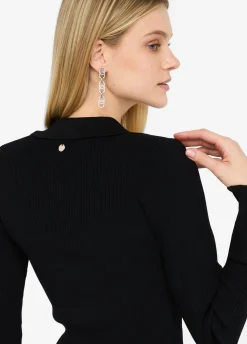 Abito corto in maglia