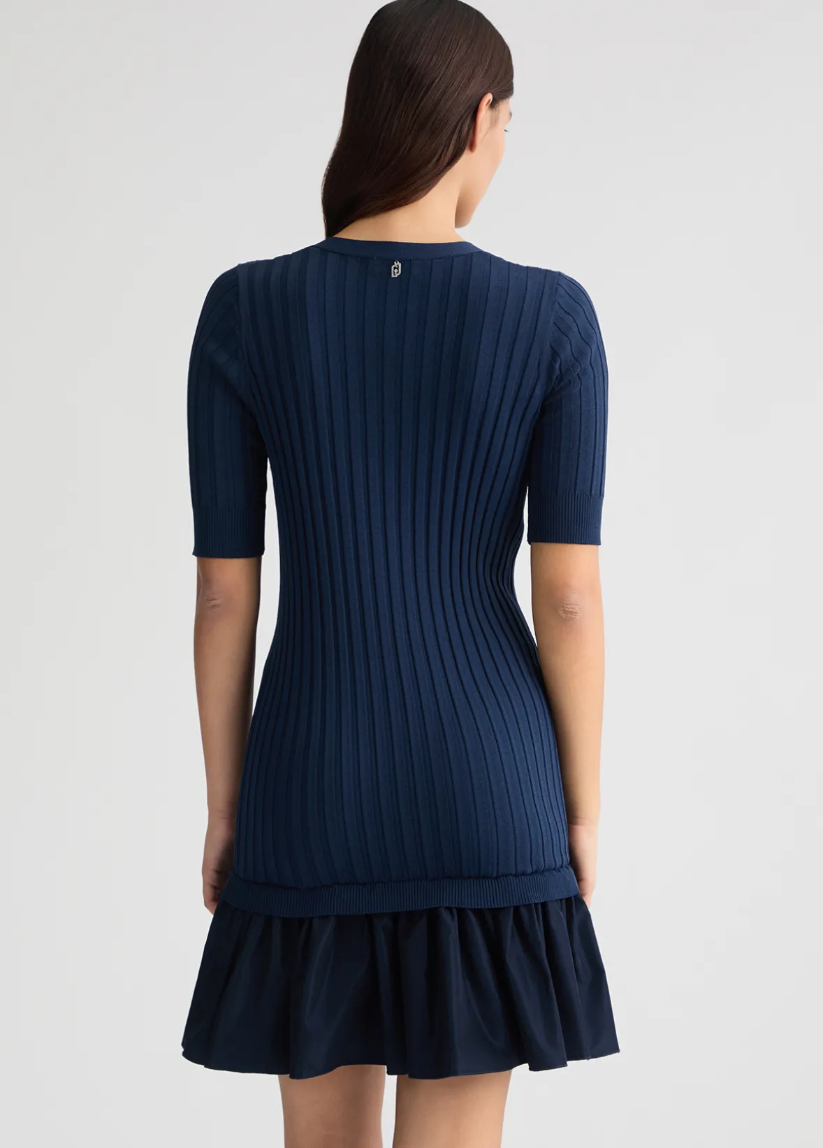Abito corto in maglia