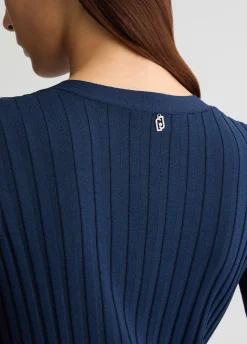 Abito corto in maglia