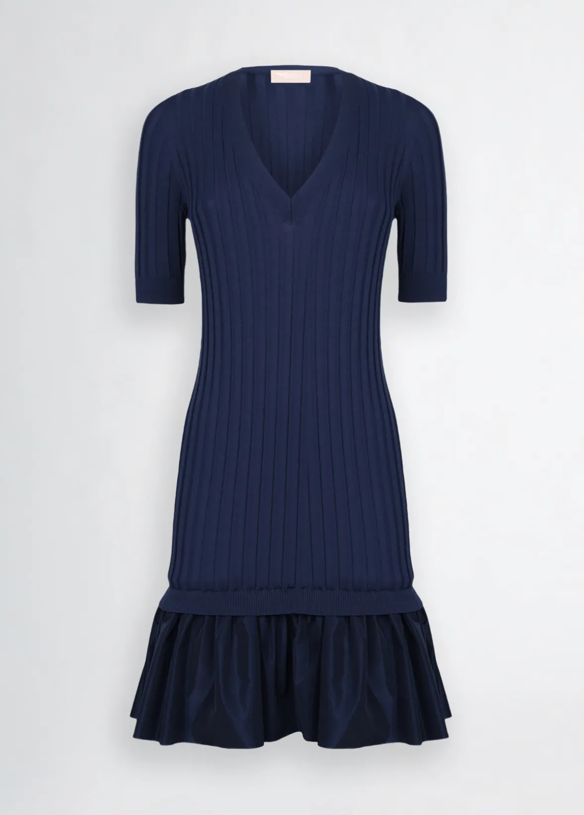 Abito corto in maglia