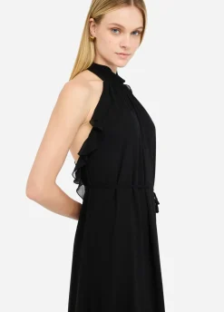 Abito elegante con rouches