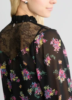 Abito in georgette floreale