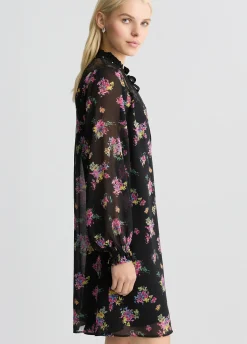 Abito in georgette floreale