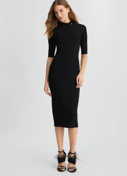 Abito in maglia cut-out