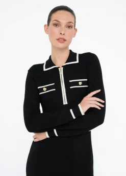 Abito in maglia misto seta