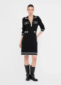 Abito in maglia misto seta