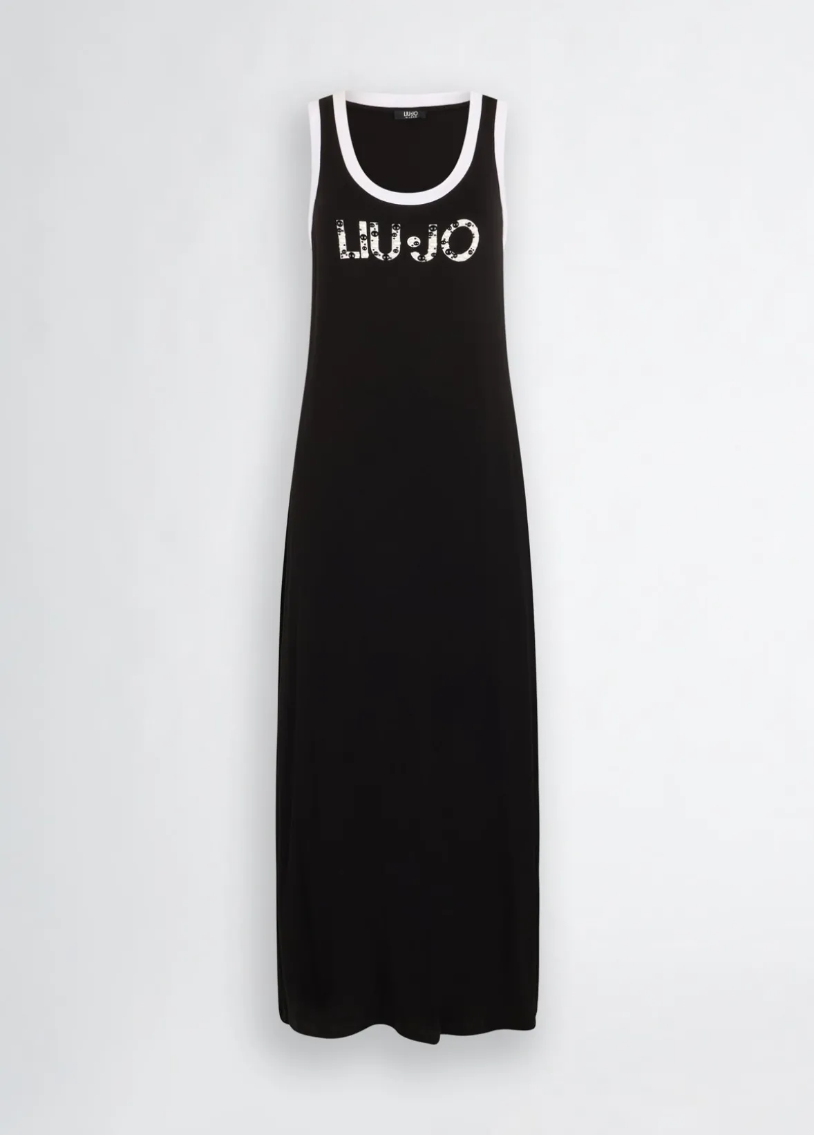 Abito lungo con logo
