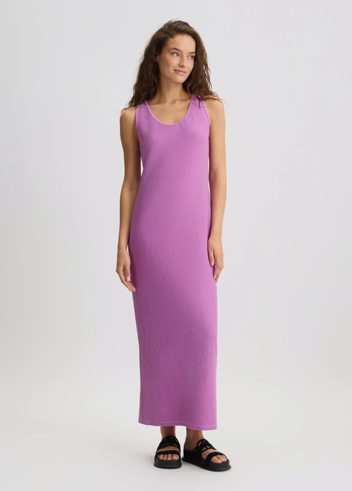 Abito lungo in lurex®