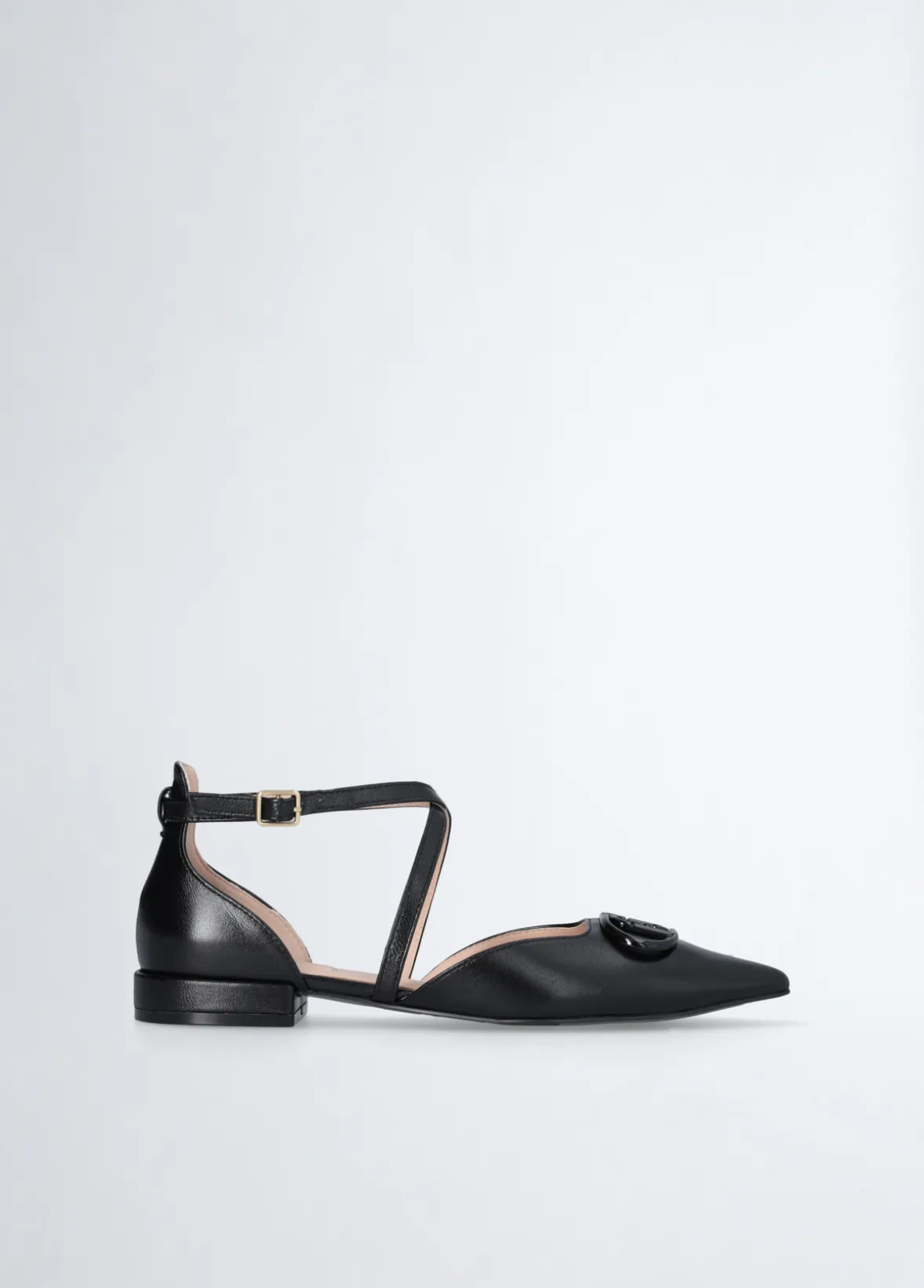 Ballerine con maxi logo