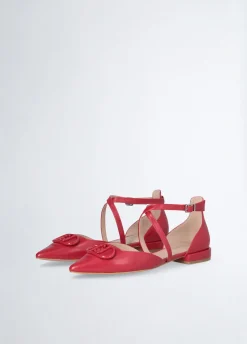 Ballerine con maxi logo
