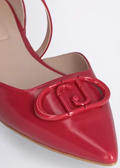 Ballerine con maxi logo