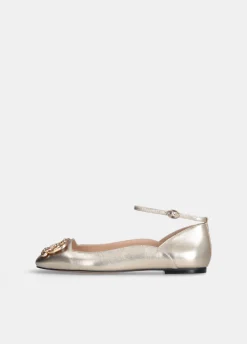Ballerine effetto laminato