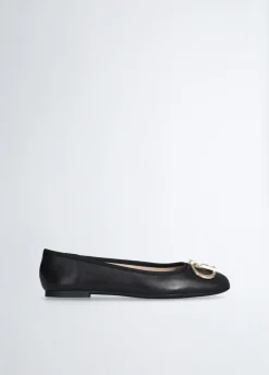 Ballerine in pelle