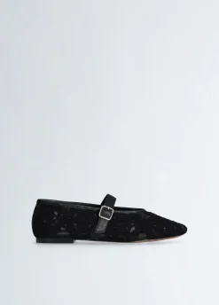 Ballerine in pizzo macramé