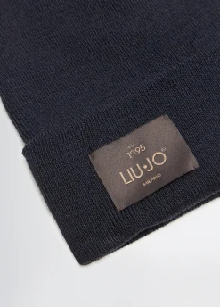 Berretto beanie in misto lana