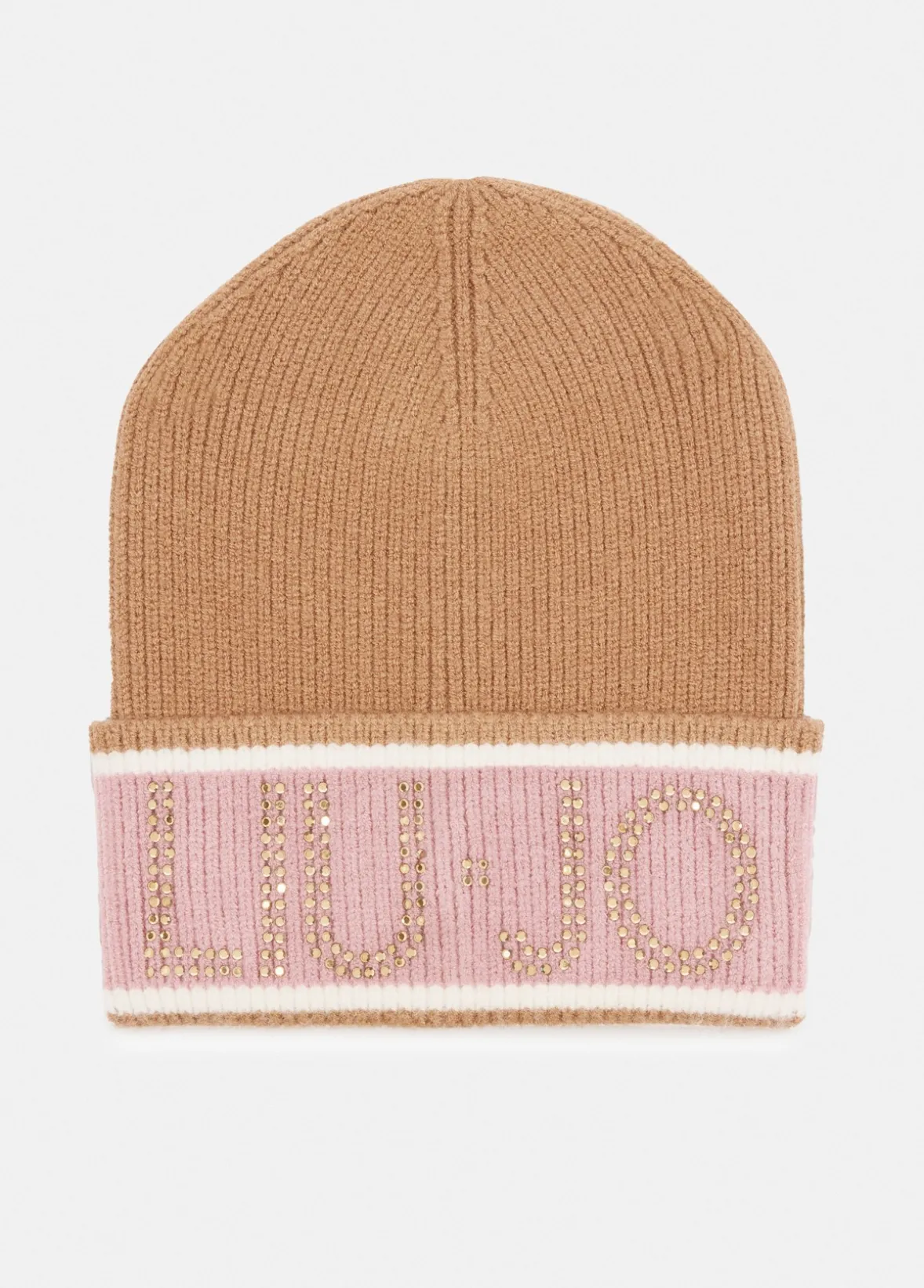 Berretto con logo in lurex®
