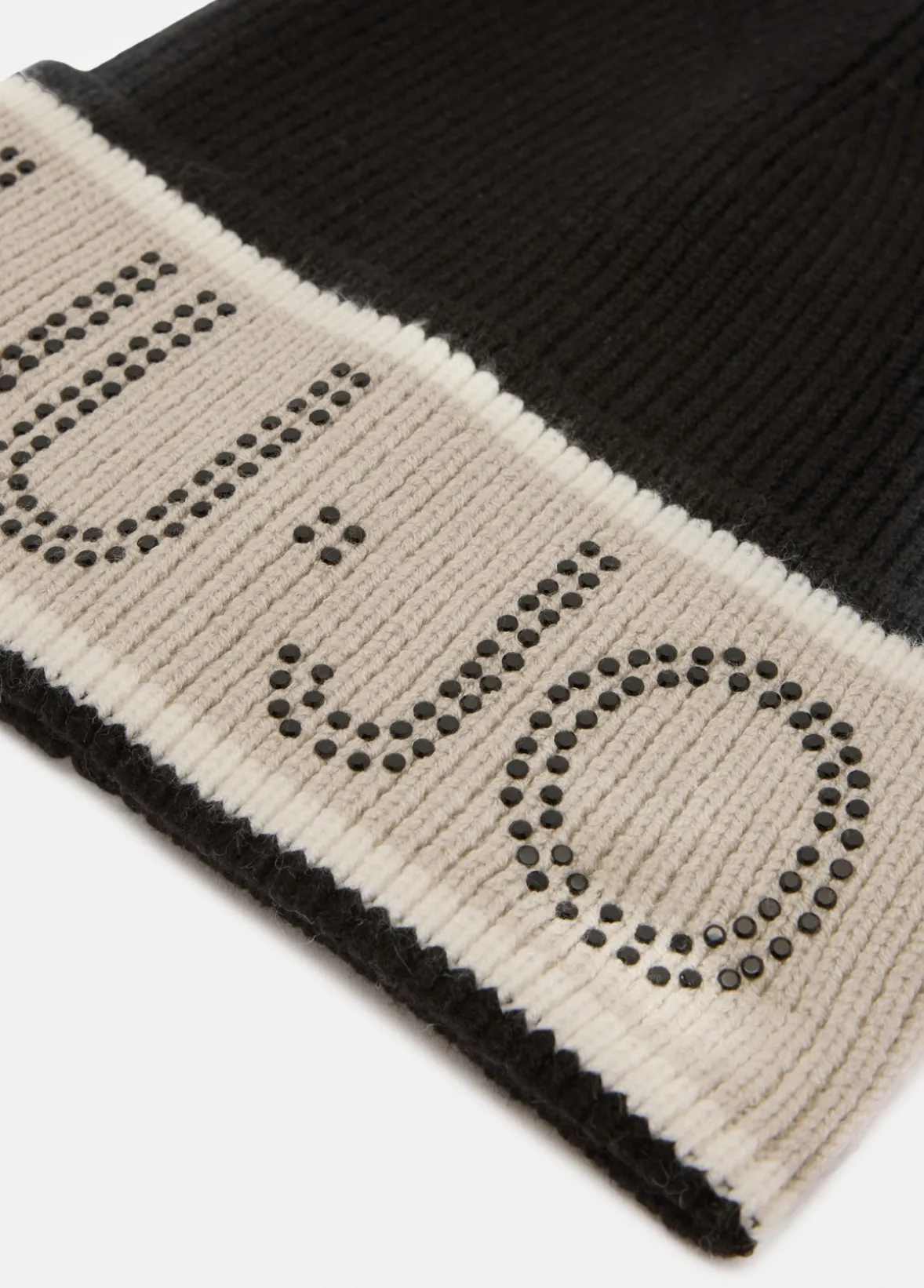 Berretto con logo in lurex®