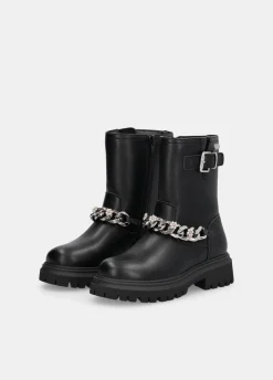 Biker boot con catena gioiello