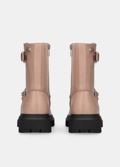 Biker boot con catena gioiello