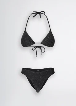 Bikini top e slip in lurex®