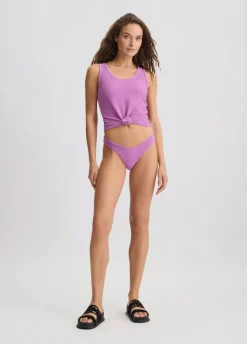 Bikini top e slip in lurex®