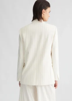 Blazer doppiopetto gessato