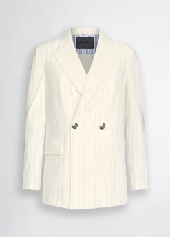 Blazer doppiopetto gessato