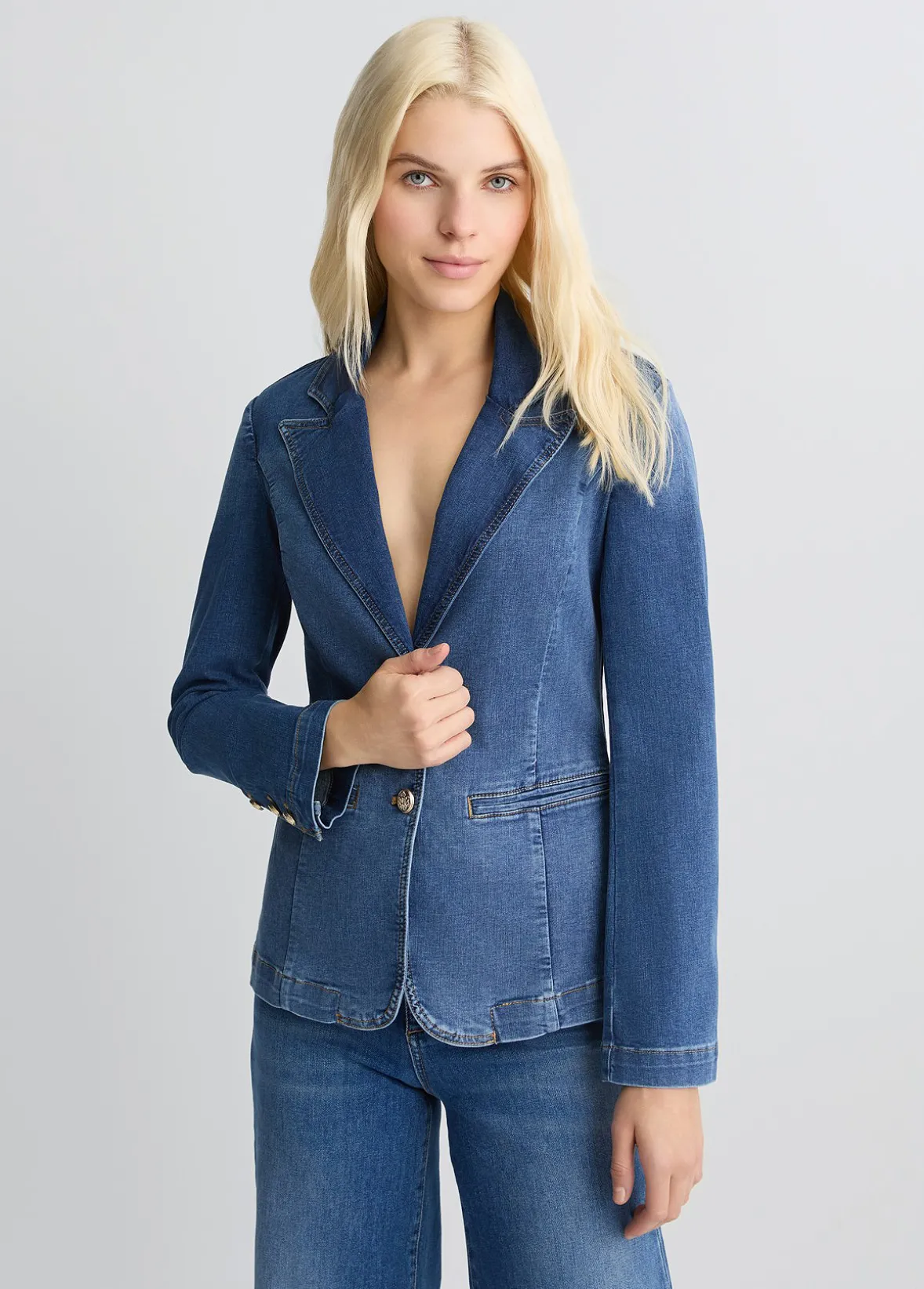 Blazer in denim