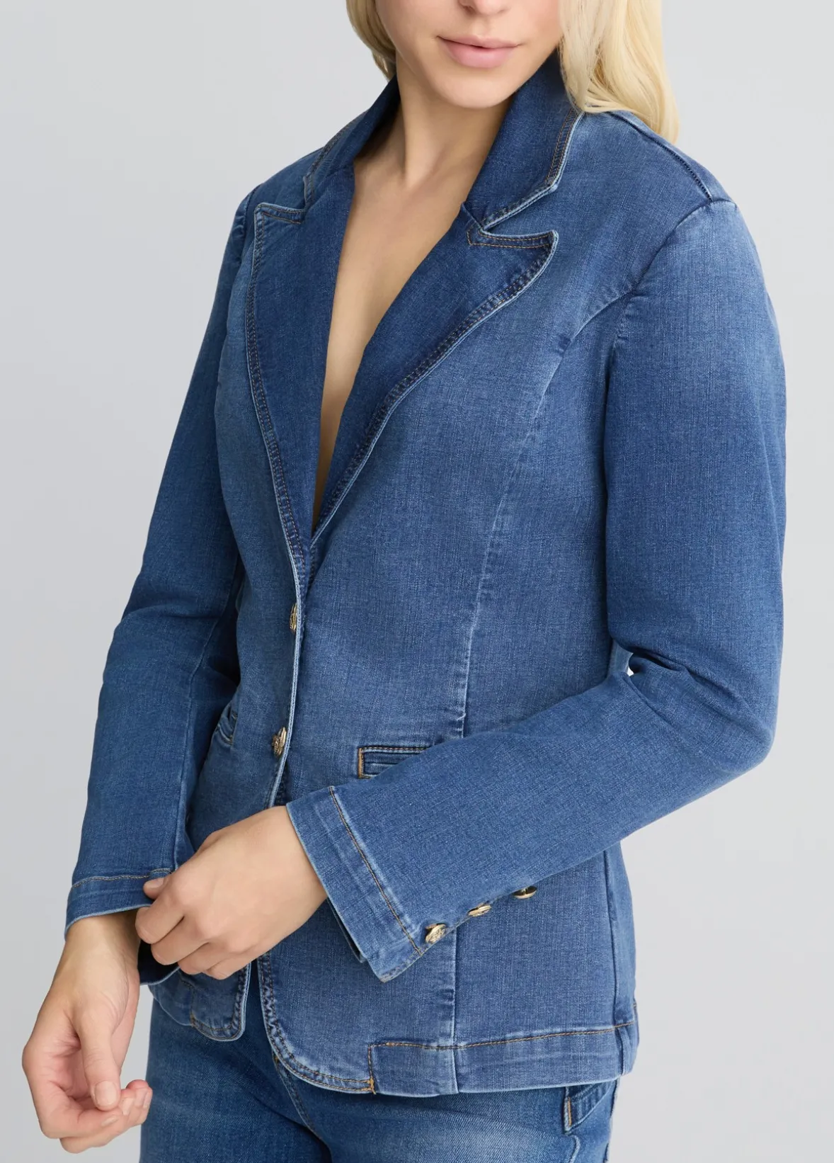 Blazer in denim