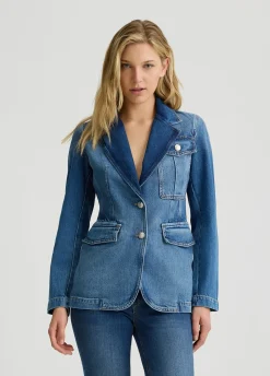 Blazer in denim
