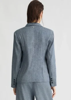 Blazer in denim