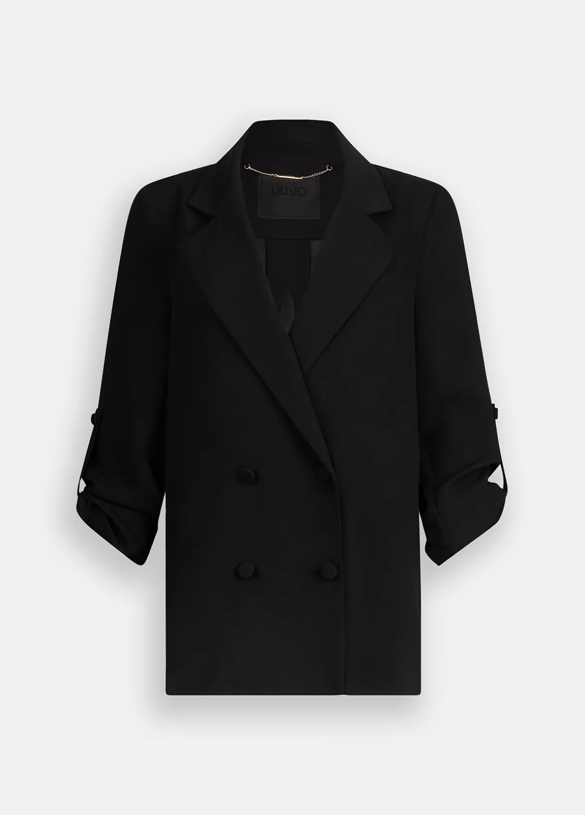 Blazer in envers satin