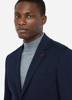 Blazer in jersey