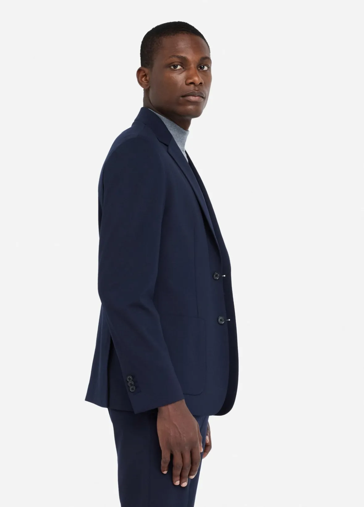 Blazer in jersey