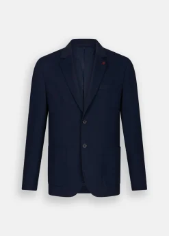 Blazer in jersey