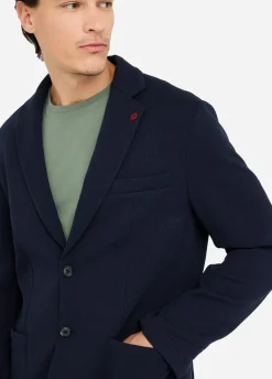 Blazer in jersey