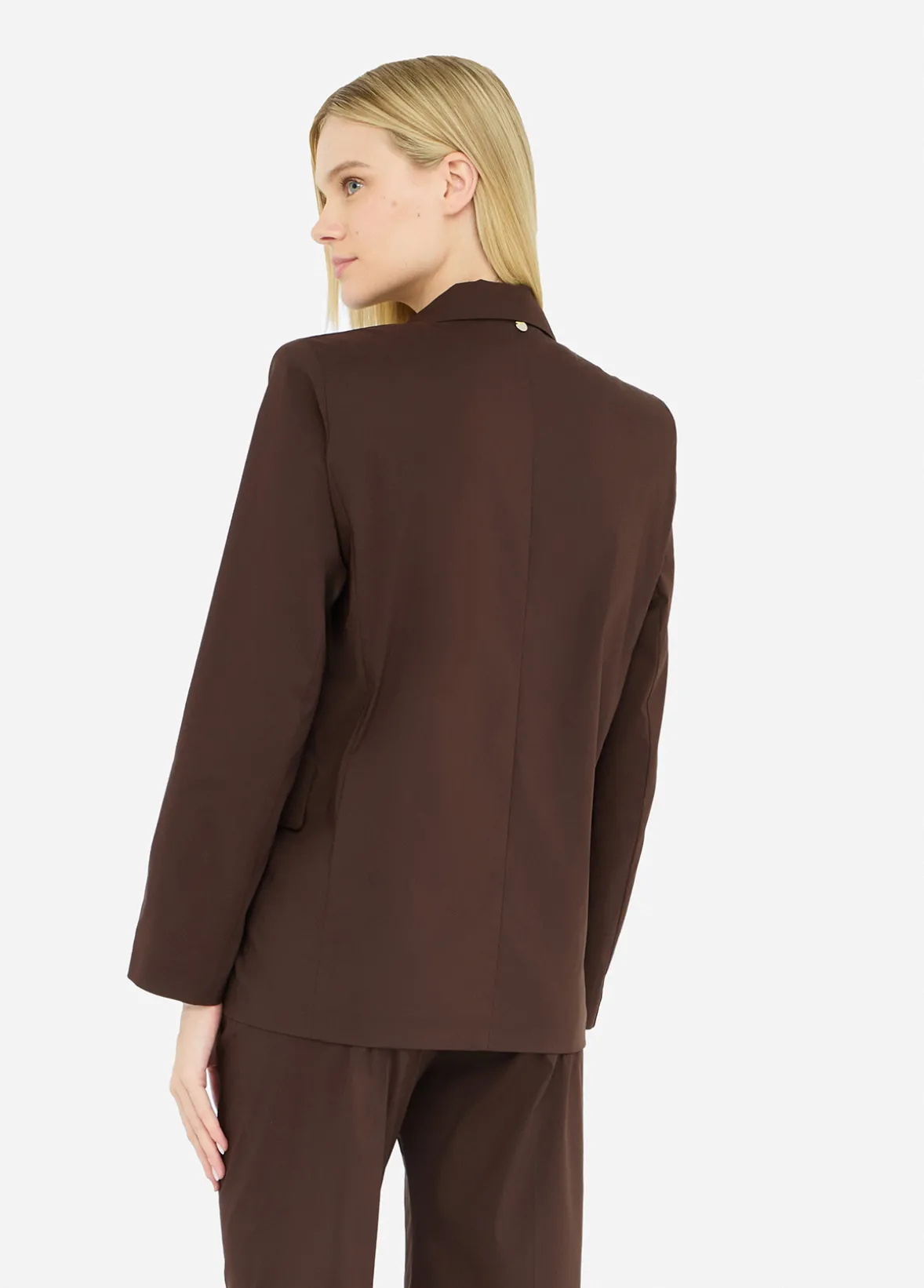 Blazer in popeline