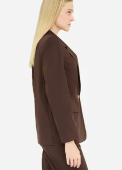 Blazer in popeline